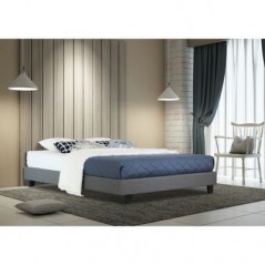 DC Divan 4'6 Double bed Grey